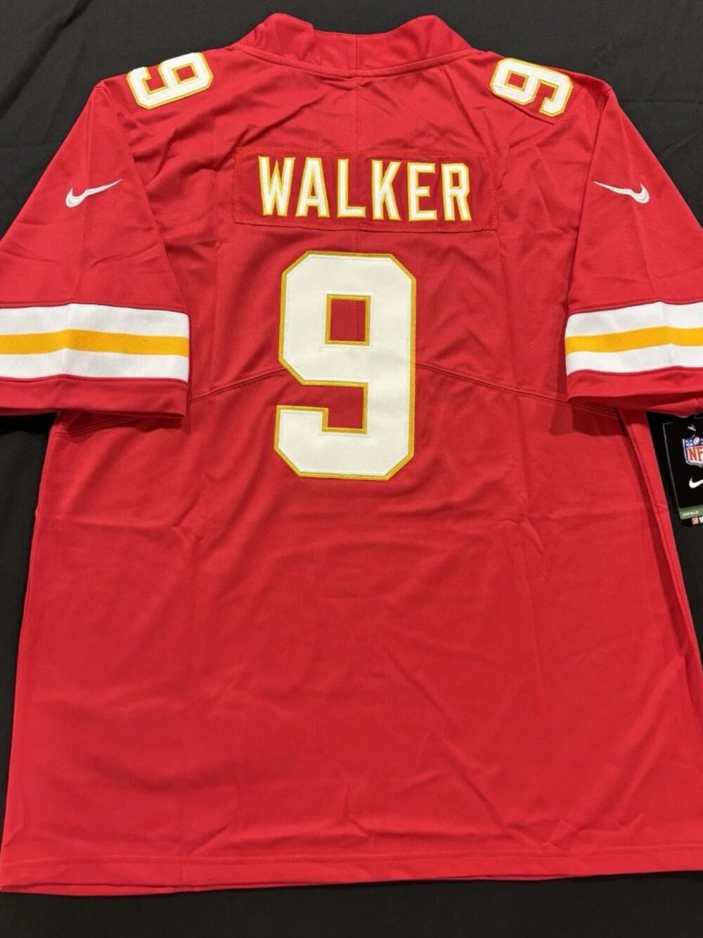 Kenneth Walker III Vapor Red Jersey Stitched
